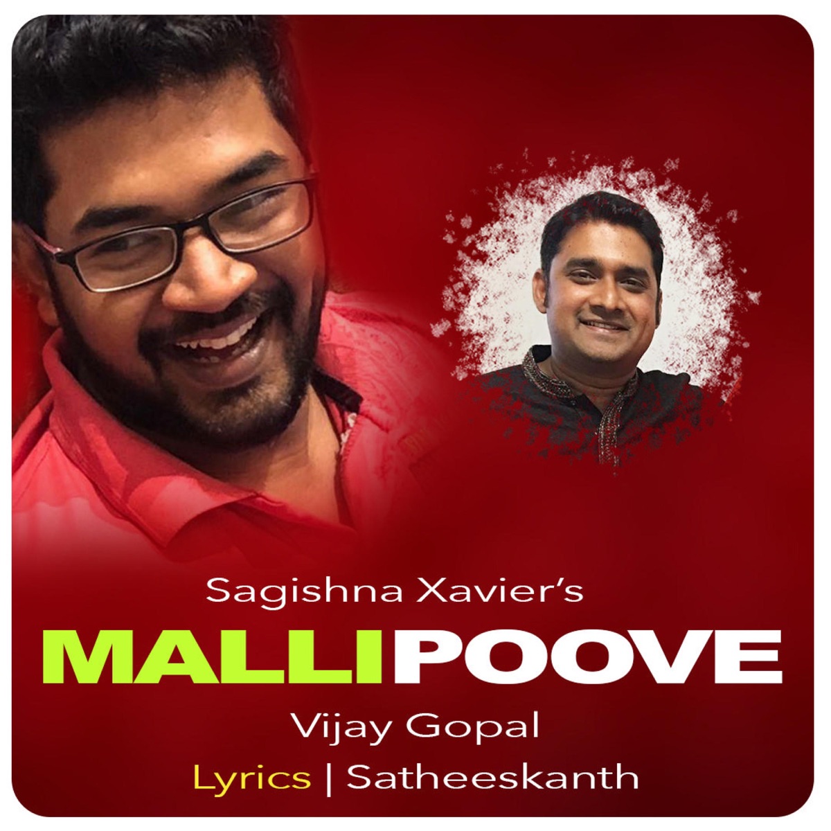 Malli Poove (feat. Vijay Gopal) - Single by Sagishna Xavier album cover