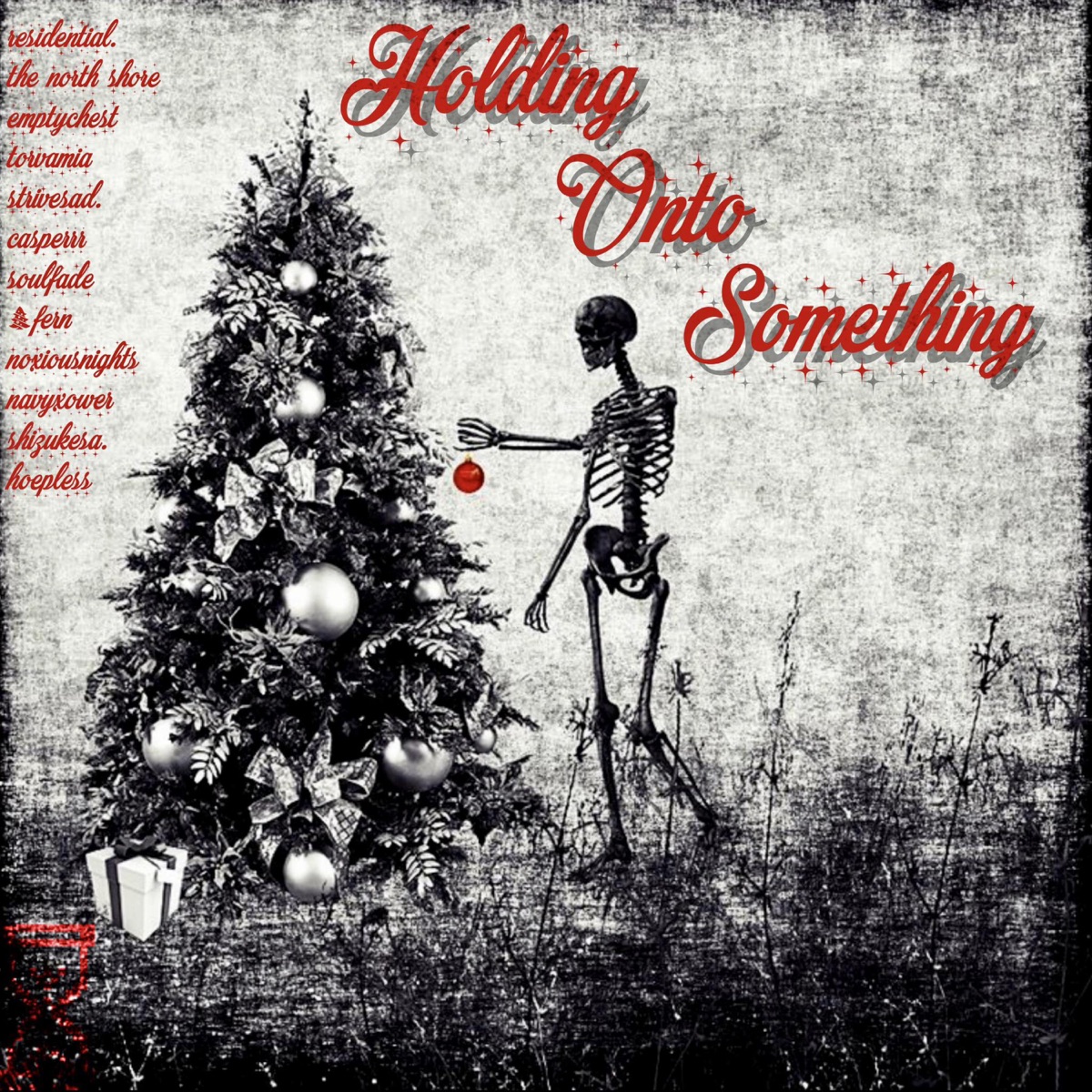 Holding Onto Something (feat. residential., The North Shore, emptychest, Torva, strivesad., casperrr, soulfade, 1fern, noxiousnights, NAVYXOWER, shizukesa. & hoepless) - Single by Timeless Archive album cover