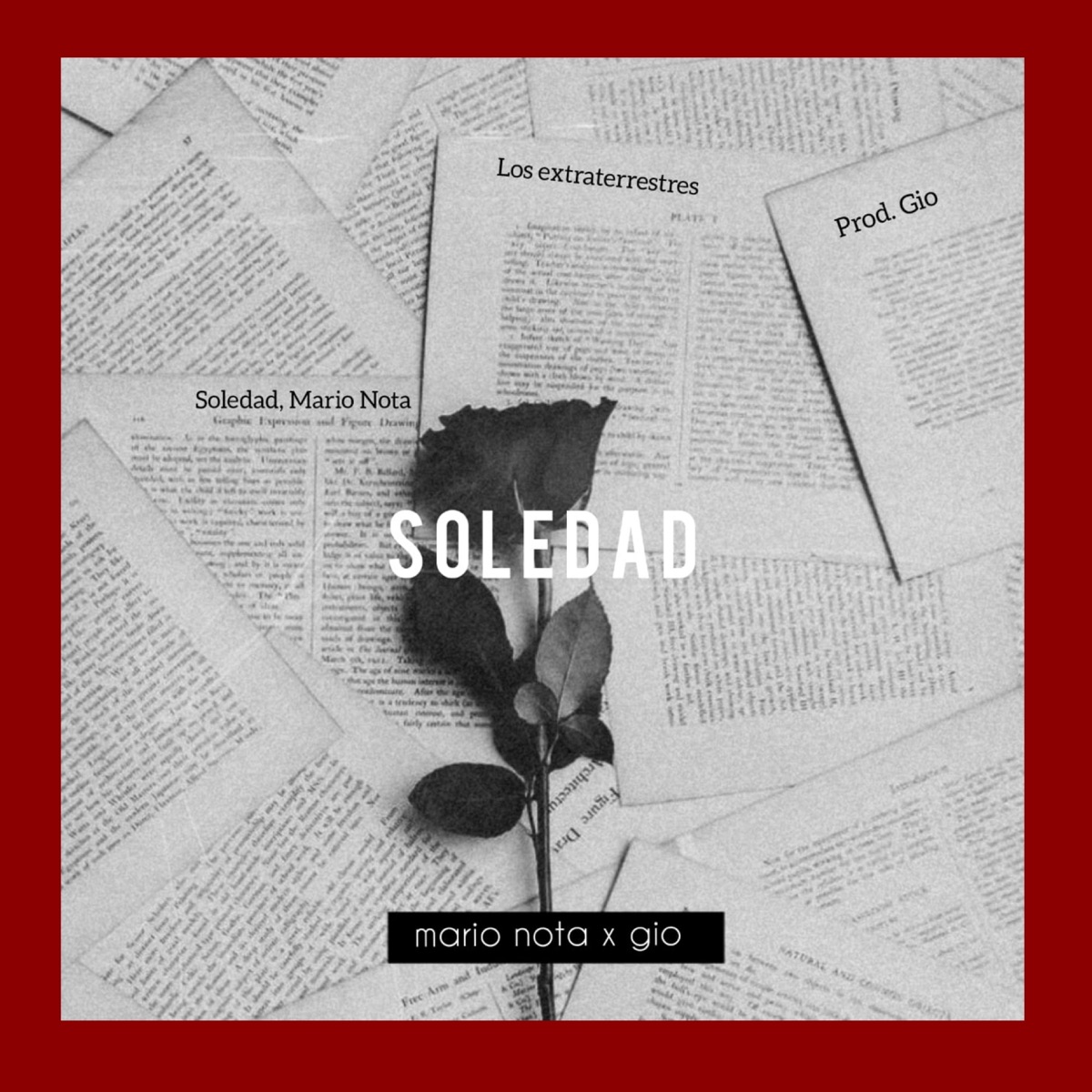 Soledad (Remix) - Single by Mario Nota album cover