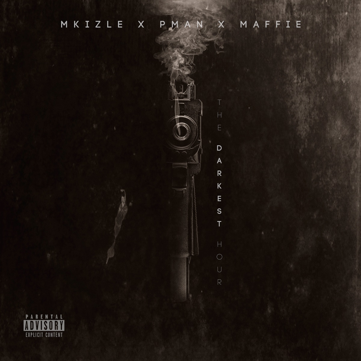 The Darkest Hour (Freestyle) [feat. P.Man & Maffie] - Single by Mkizle album cover