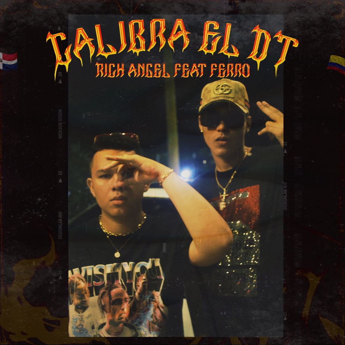 Calibra El DT (feat. Ferrø) - Single by Rich Angel album cover