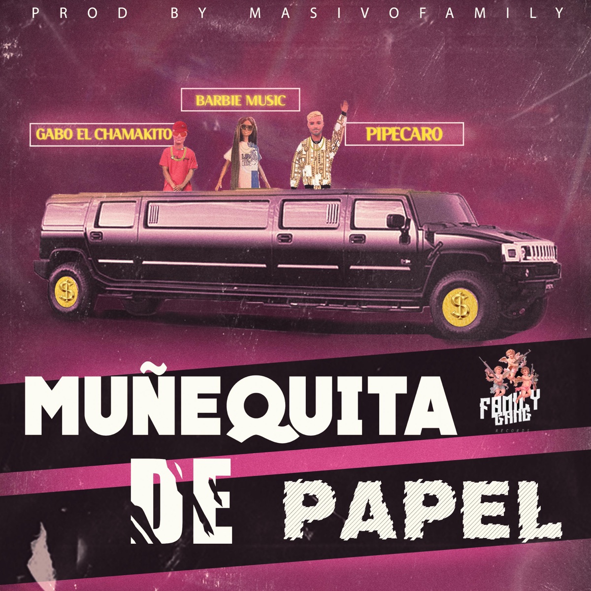 Muñequita De Papel (feat. Barbie Sánchez & Gabo El Chamaquito) - Single by Pipe Caro album cover