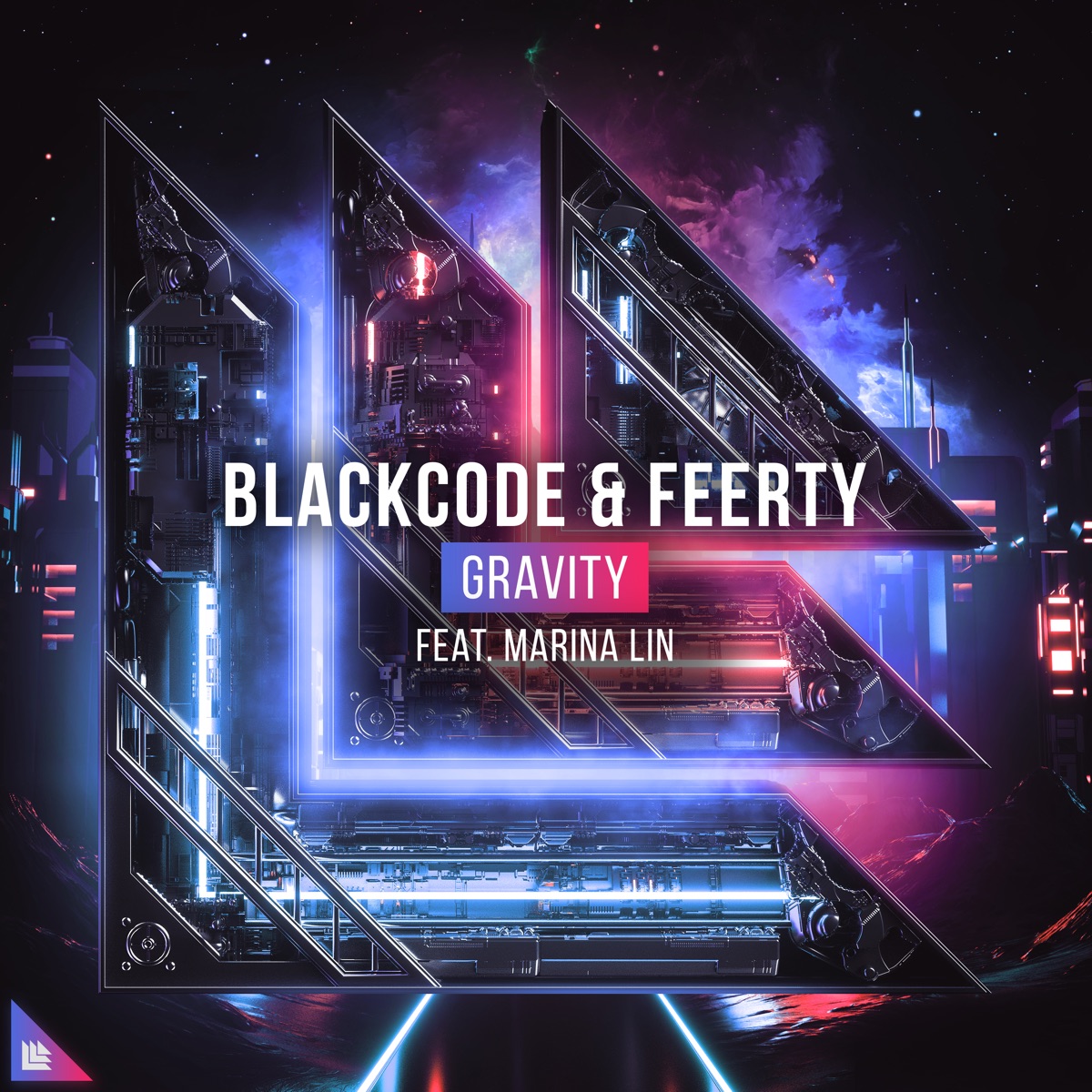 Gravity (feat. Marina Lin) - Single by BlackCode & Feerty album cover