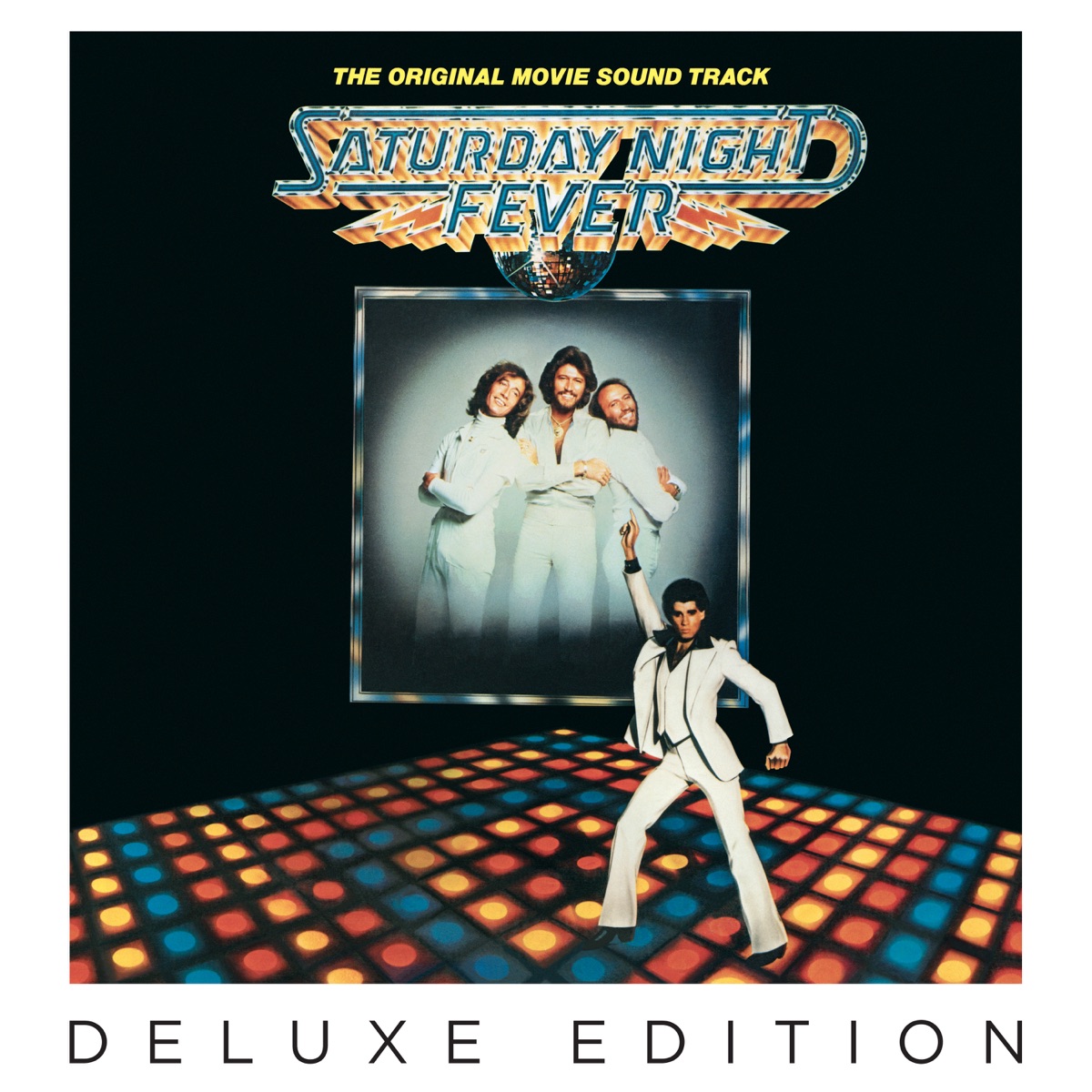 Saturday Night Fever (The Original Movie Soundtrack) [Deluxe Edition] by Various Artists album cover