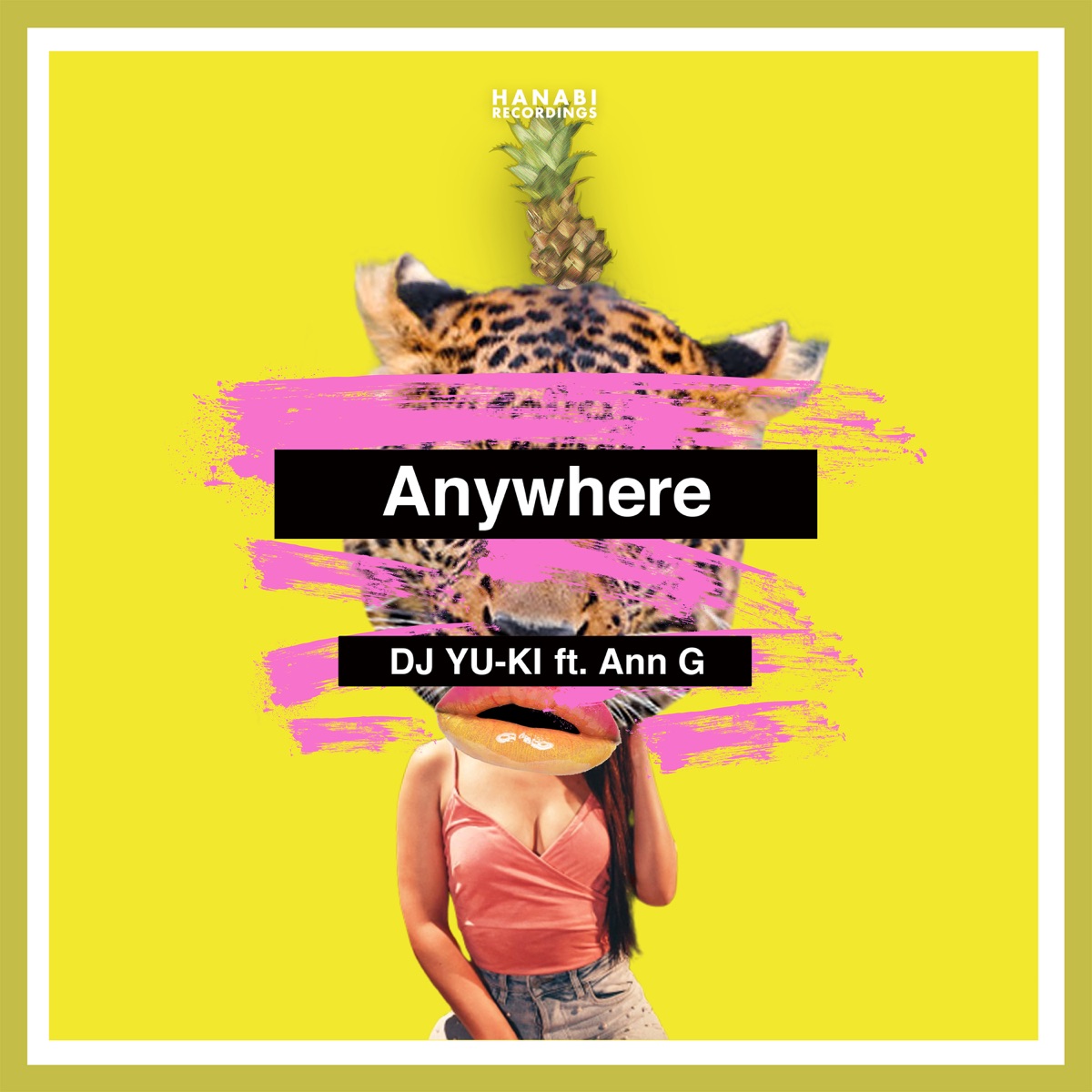 Anywhere (feat. Ann G) - Single by DJ YU-KI album cover