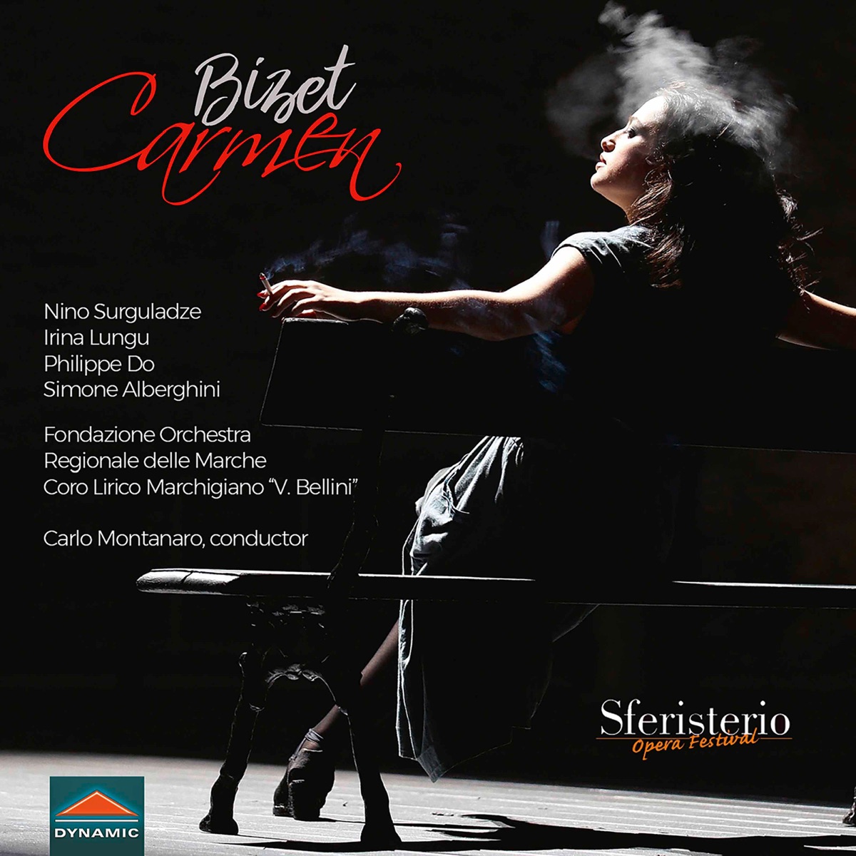 Bizet: Carmen, WD 31 (Live) by Orchestra Filarmonica Marchigiana & Carlo Montanaro album cover