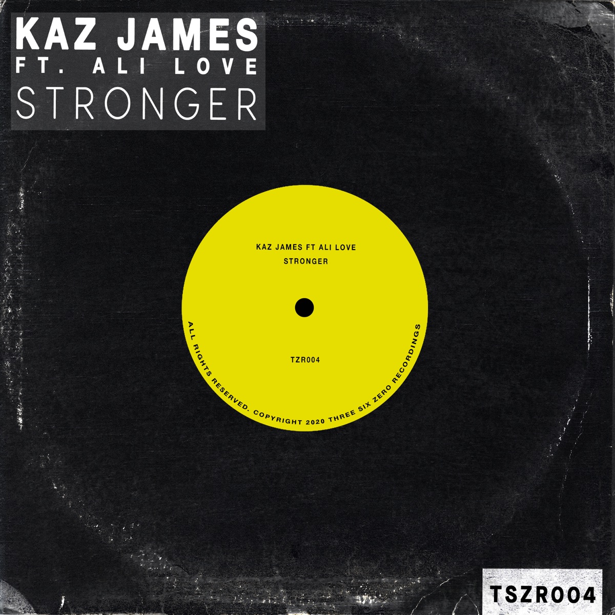 Stronger - Single by Kaz James & Ali Love album cover