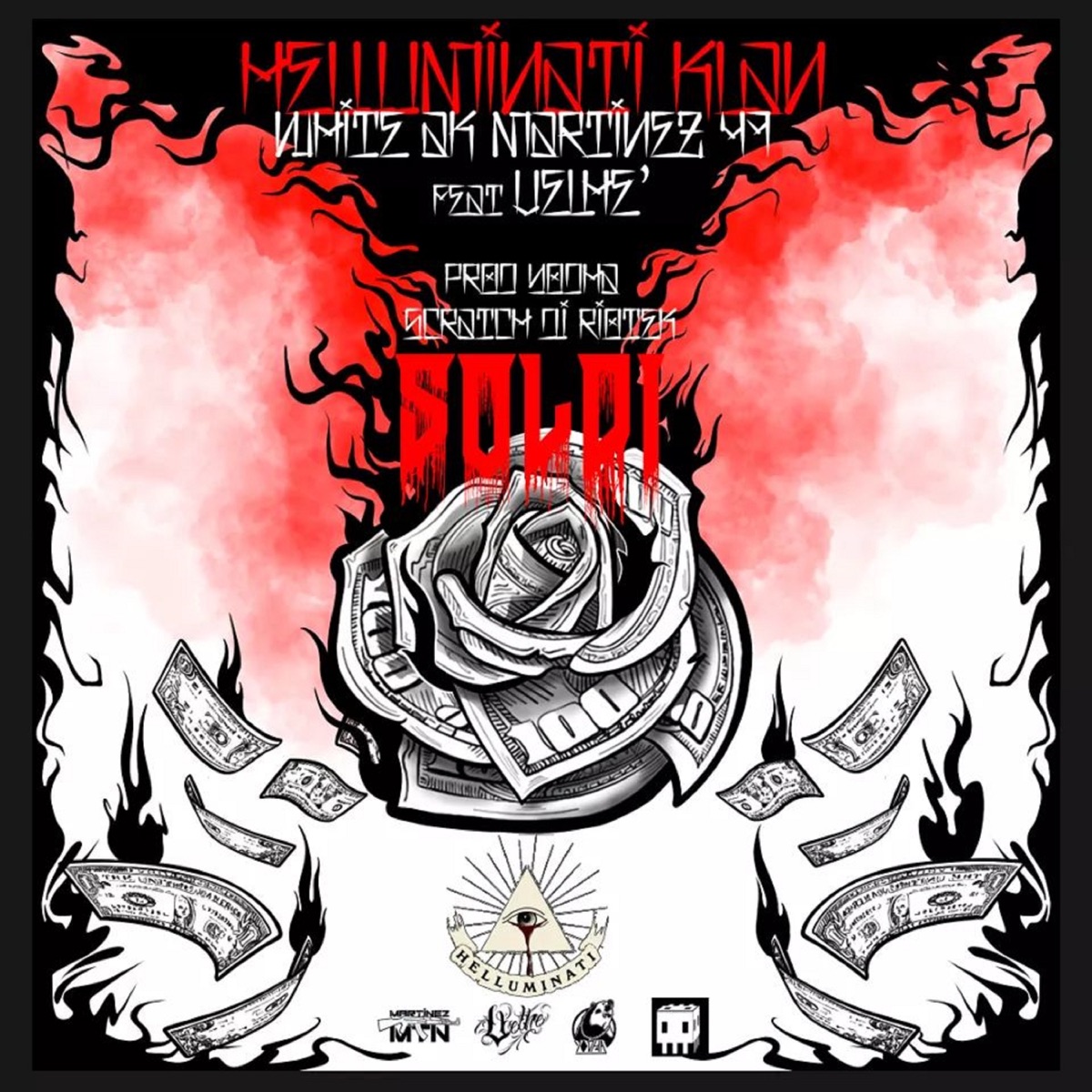 Soldi (feat. Velheno, Yodha & Riotek) - Single by HK Helluminati Klan & White AK Martinez 47 album cover
