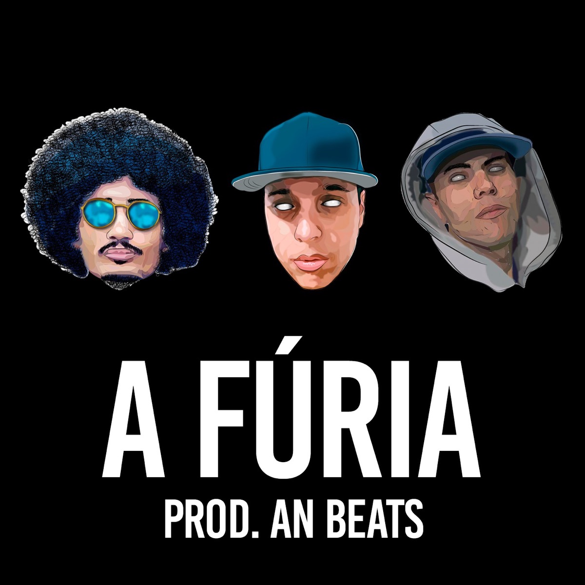 A Fúria (feat. Dmdi & Peba Zunir) - Single by D!gão album cover