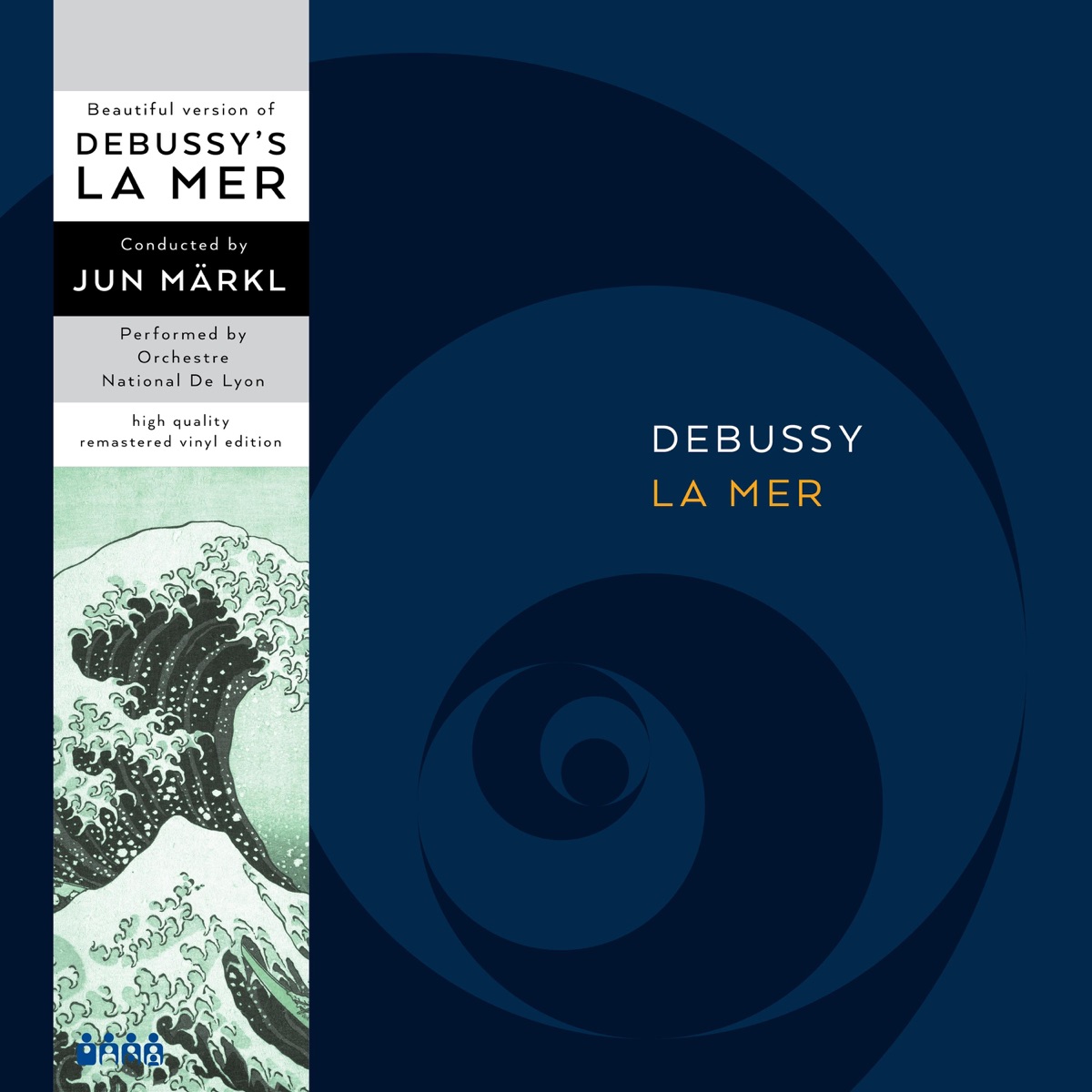 La Mer - Single by Claude Debussy, Jun Märkl & Orchestre National de Lyon album cover