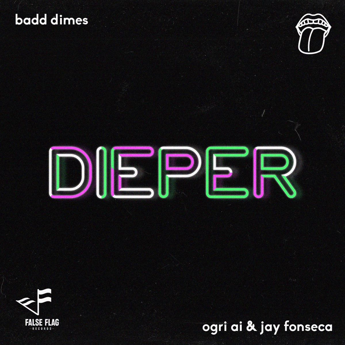 Dieper (Satisfaction) - Single by Badd Dimes, Ogri Ai & Jay Fonseca album cover