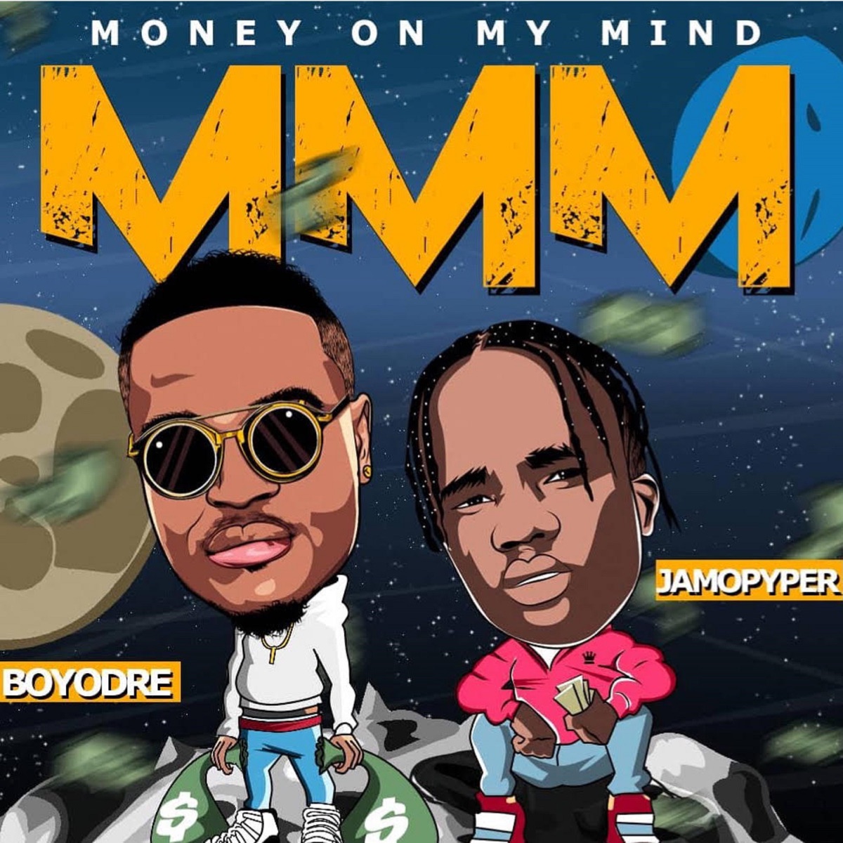 Money on My Mind MMM (feat. Jamopyper) - Single by Boyodre album cover