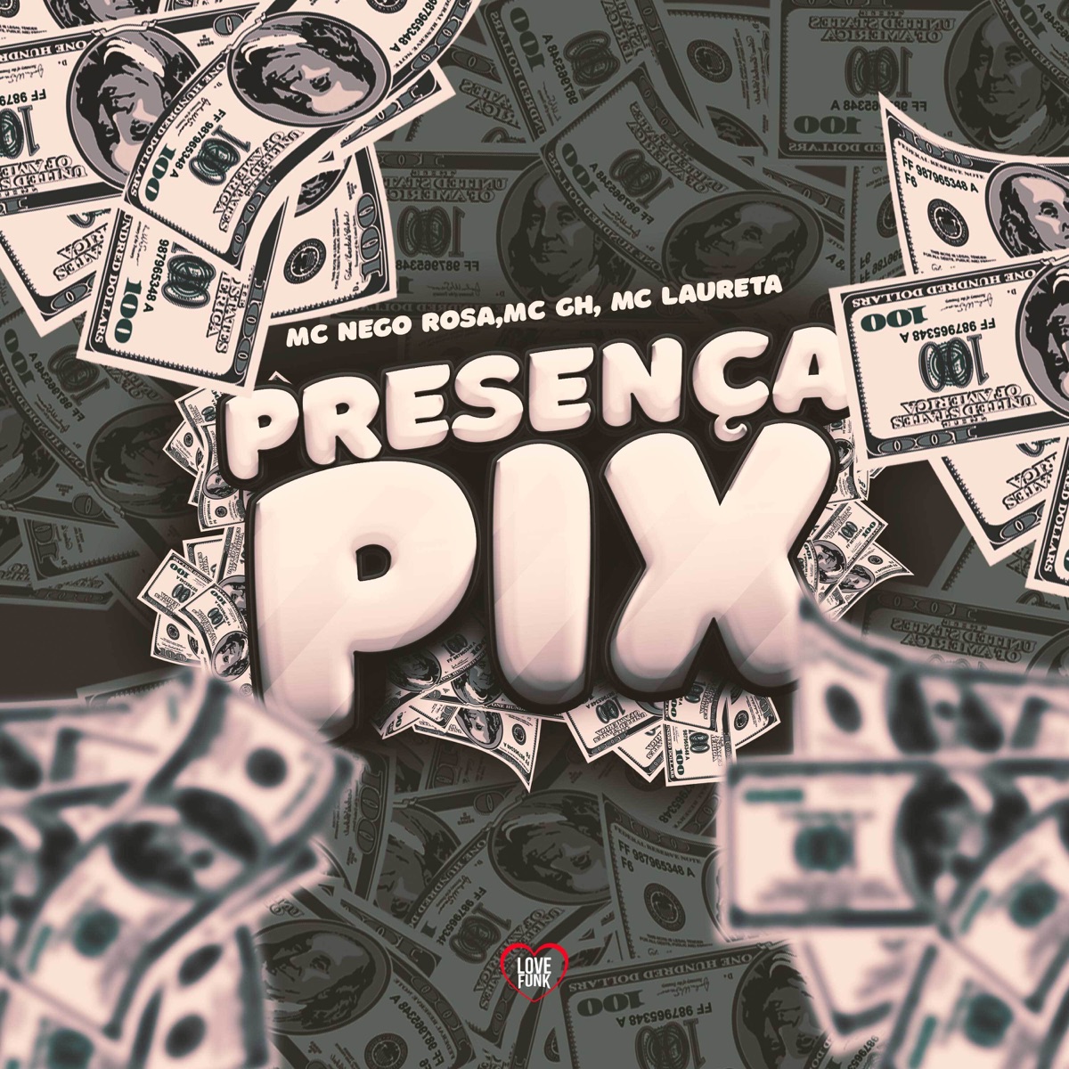Presença Pix - Single by Mc Laureta, MC Nego Rosa & Mc GH album cover