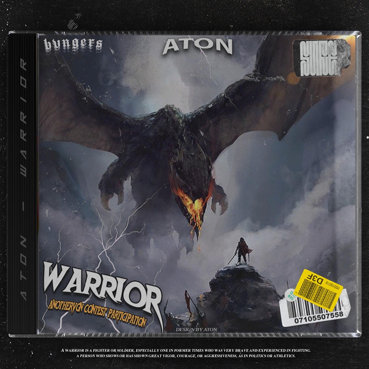 Warrior - Single by Aton album cover