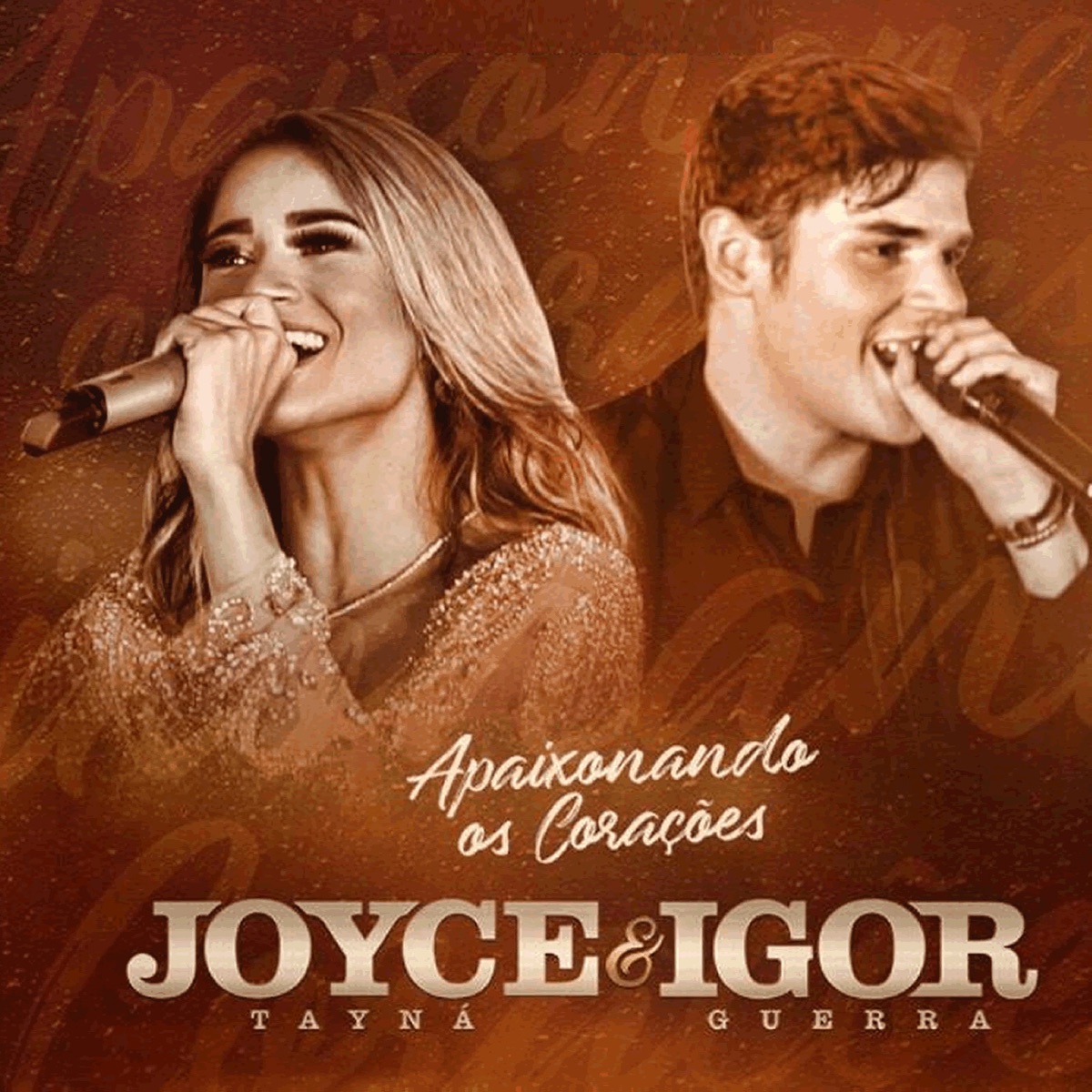 Apaixonando os Corações (Ao Vivo) by Joyce Tayna & Igor Guerra album cover