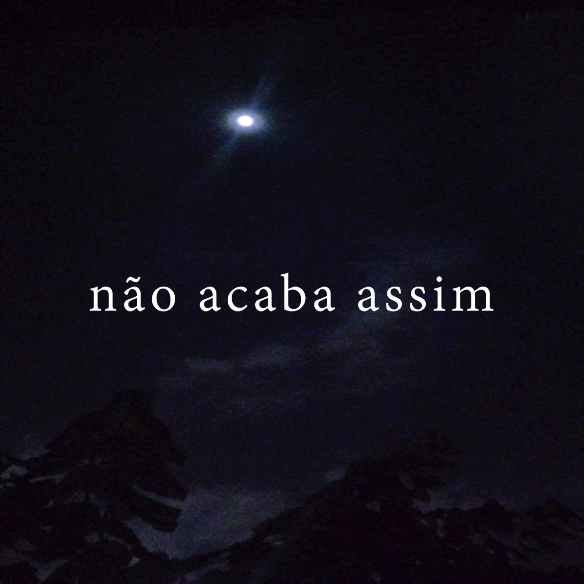 Não Acaba Assim (Acústico) - Single by FéFi album cover