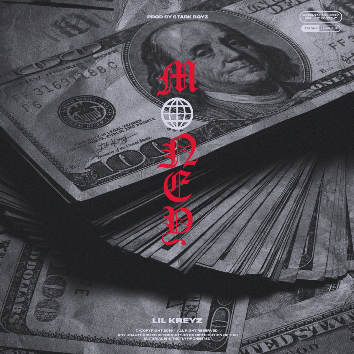 Money (feat. StarkBoyz) - Single by Lil Kreyz album cover