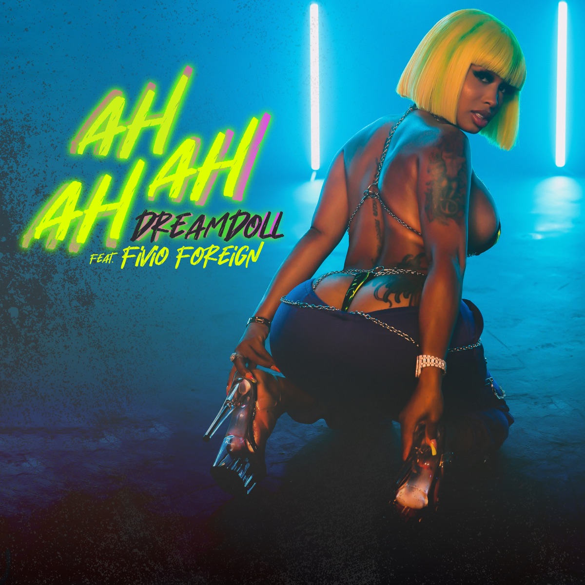 Ah Ah Ah (feat. Fivio Foreign) - Single by DreamDoll album cover