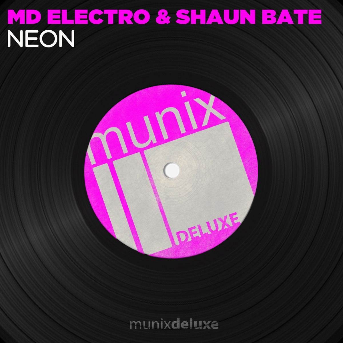Neon - Single by MD Electro & Shaun Bate album cover