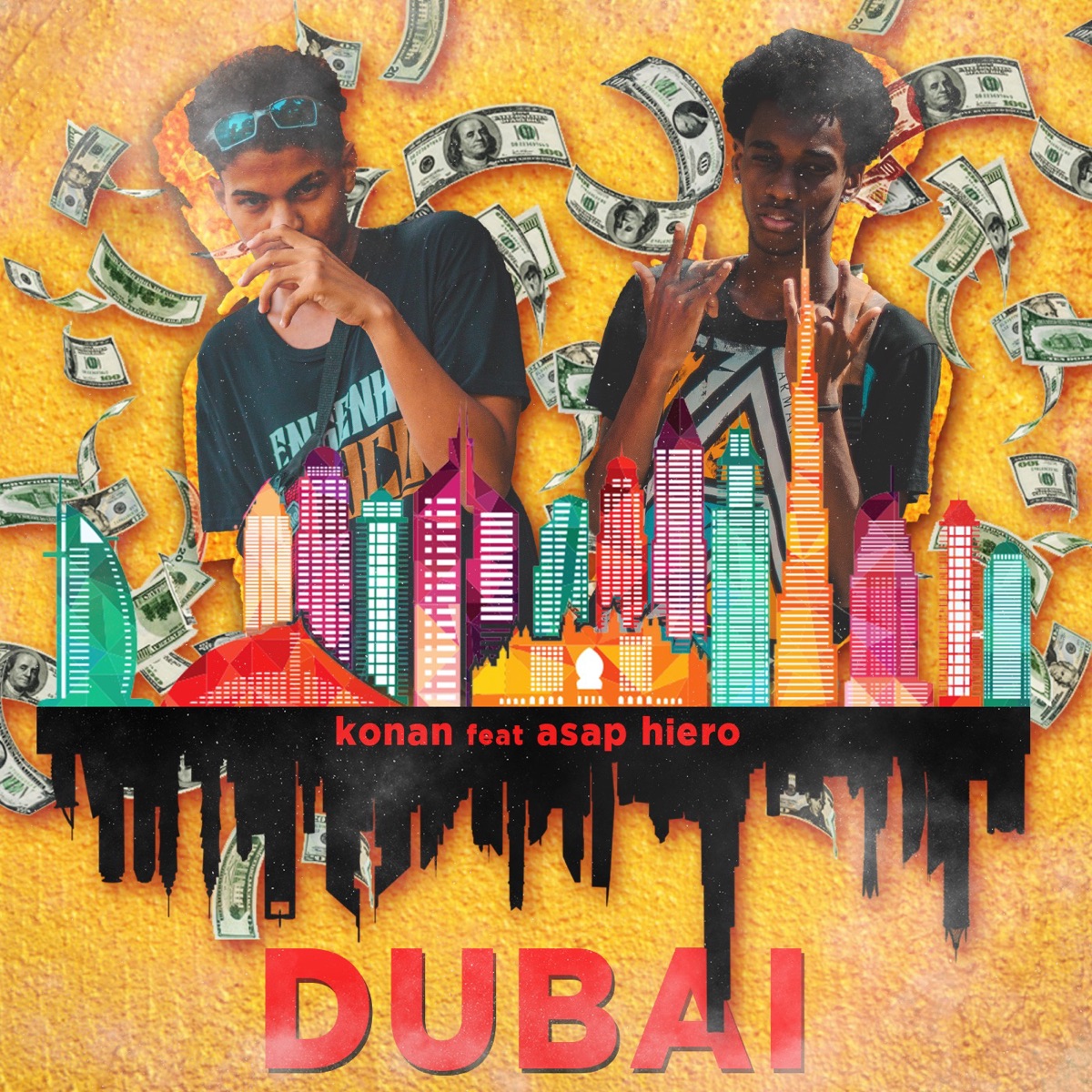 Dubai (feat. Asap Hiero) - Single by Konan album cover