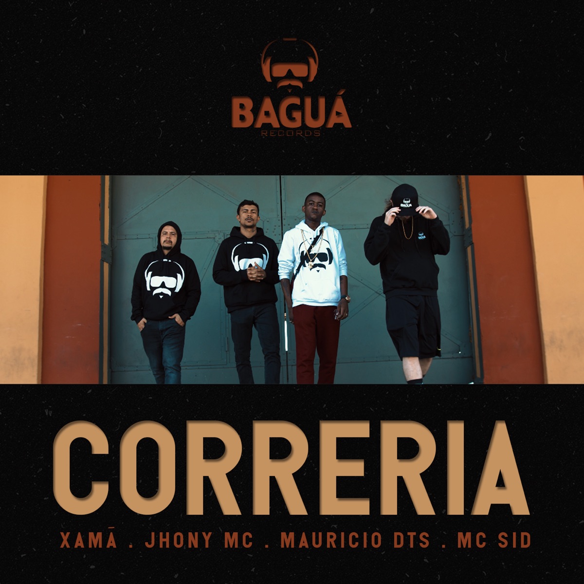 Correria - Single by Xamã, Mauricio DTS, Jhony Mc & Sid album cover
