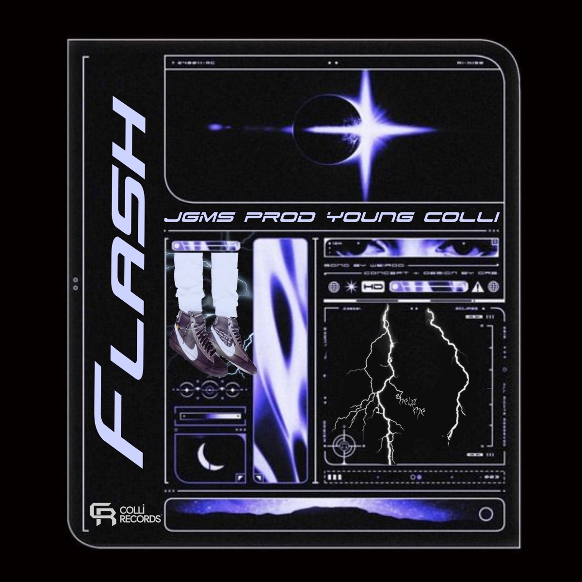Flash - Single by JGMS & Young Colli album cover
