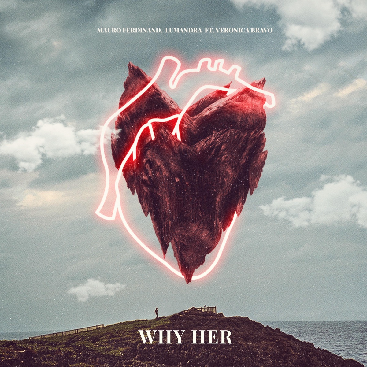 Why Her (feat. Veronica Bravo) - Single by Mauro Ferdinand & Lumandra album cover