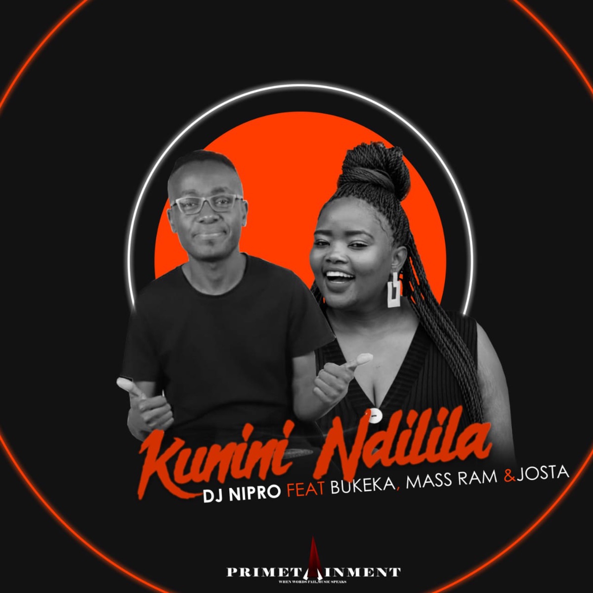 Kunini Ndilila (feat. Bukeka, Mass Ram & Josta) - Single by DJ nIpRo album cover