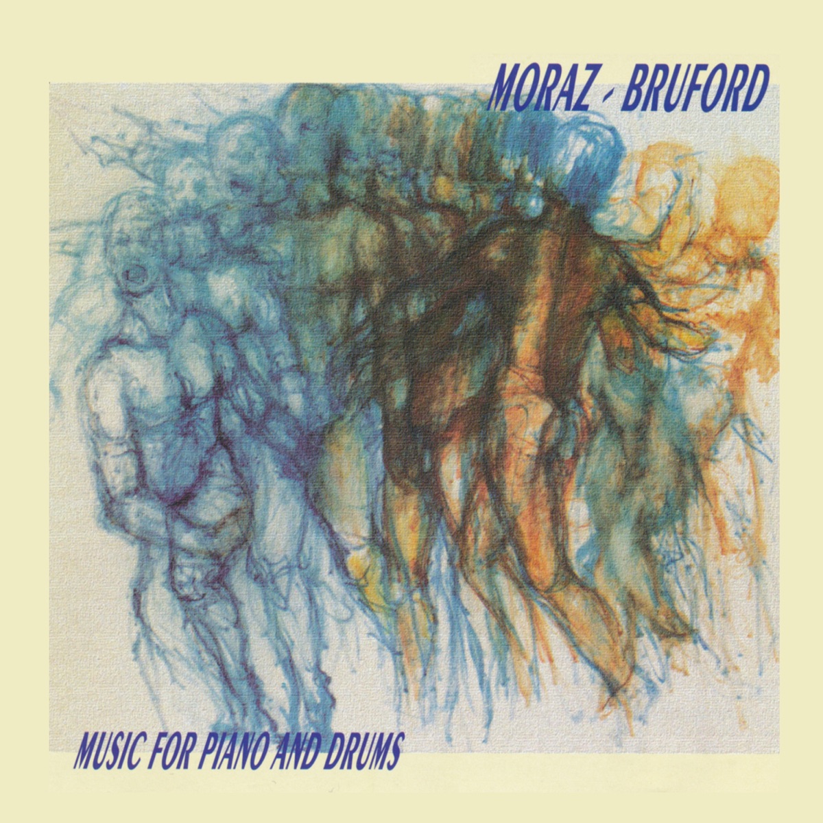 Music for Piano and Drums by Patrick Moraz & Bill Bruford album cover
