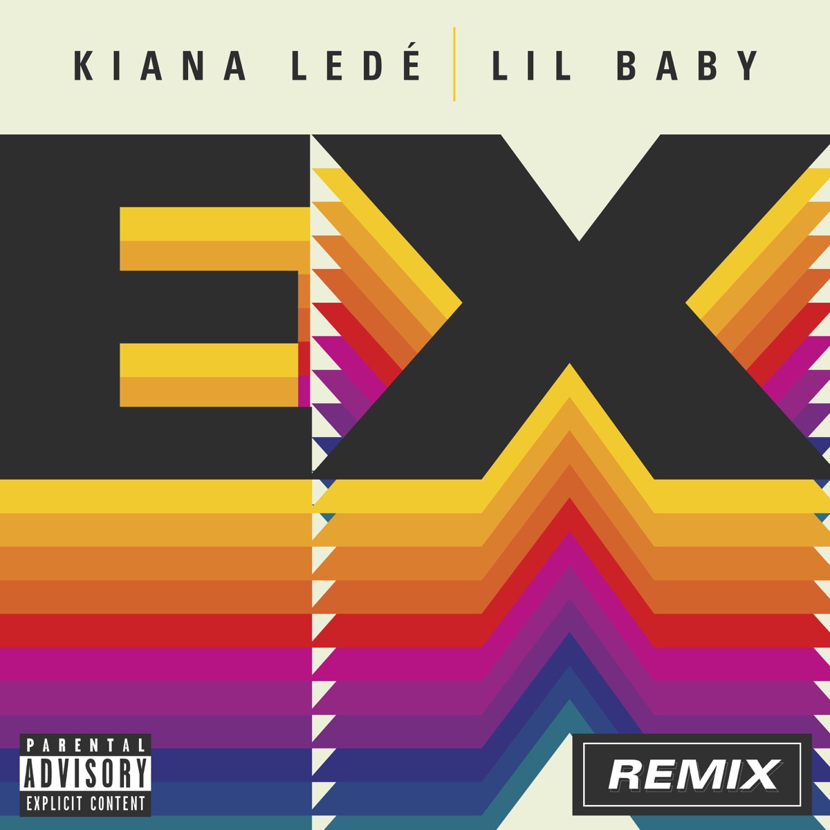 EX (Remix) [feat. Lil Baby] - Single by Kiana Ledé album cover artwork