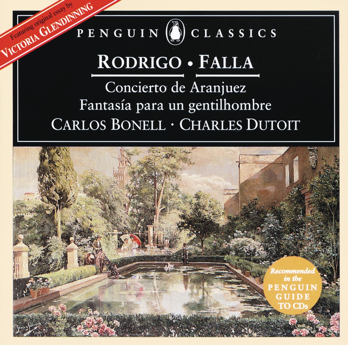 Rodrigo: Concierto de Aranjuez etc./Falla: El Sombrero de tres picos by Carlos Bonell, Orchestre Symphonique de Montréal & Charles Dutoit album cover
