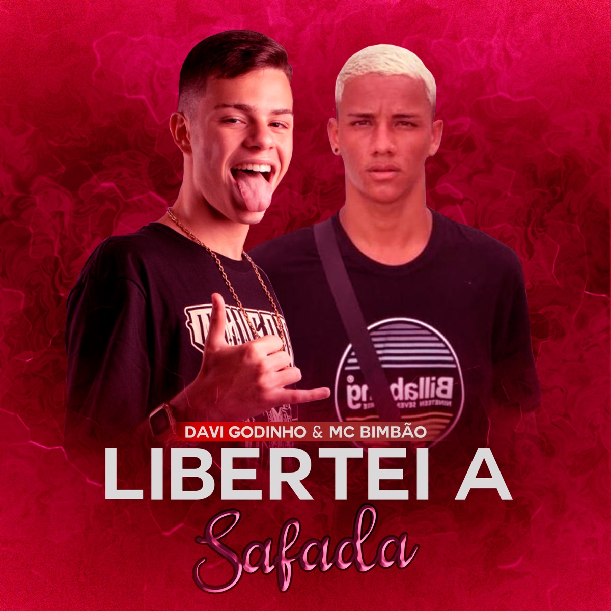 Libertei a Safada - Single by Davi Godinho & MC Bimbão album cover