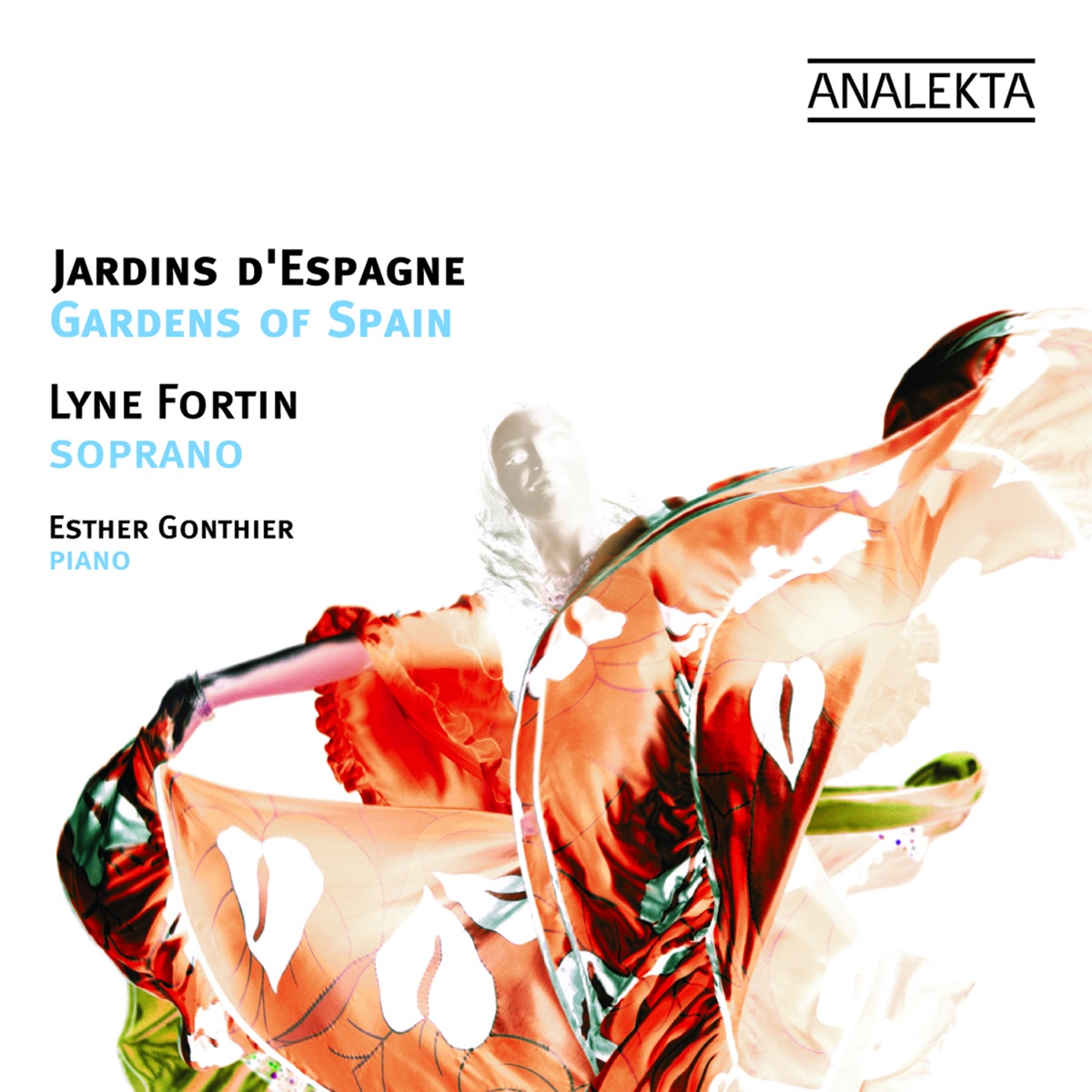 Gardens of Spain by Lyne Fortin & Esther Gonthier album cover