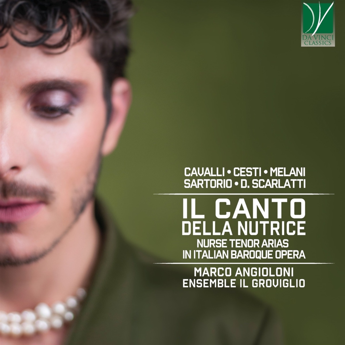 Cavalli, Cesti, Melani, Sartorio, Scarlatti - Il Canto della nutrice (Nurse Tenor Arias in Italian Baroque Opera) by Marco Angioloni, Francesca Martini & Ensemble Il Groviglio album cover
