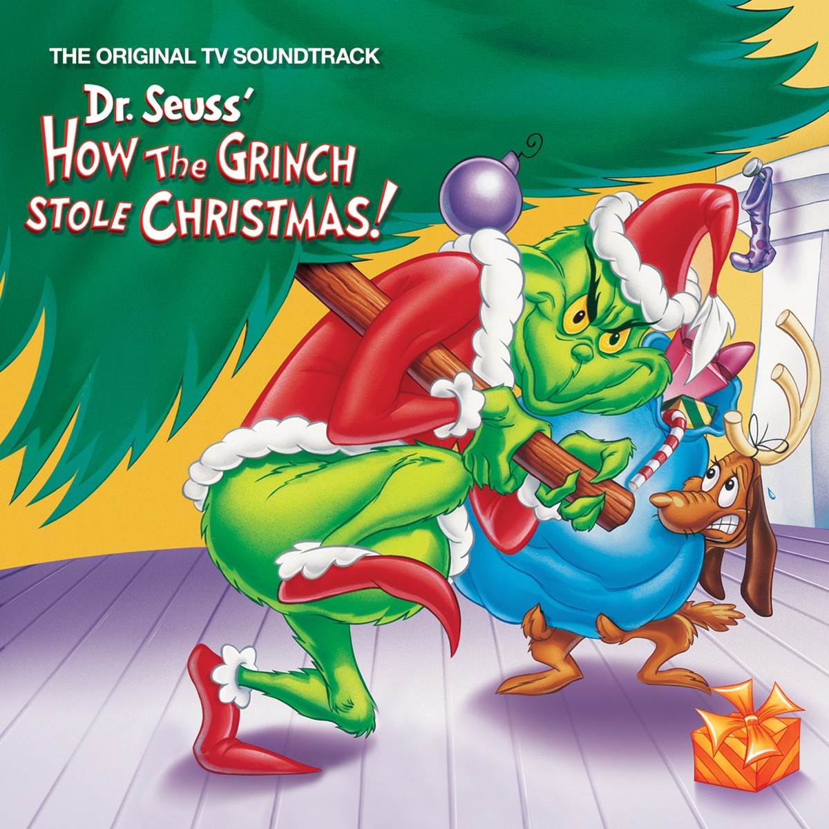 Dr. Seuss' How The Grinch Stole Christmas! (Original TV Soundtrack) by Boris Karloff, Thurl Ravenscroft, MGM Studio Orchestra & MGM Studio Chorus album cover