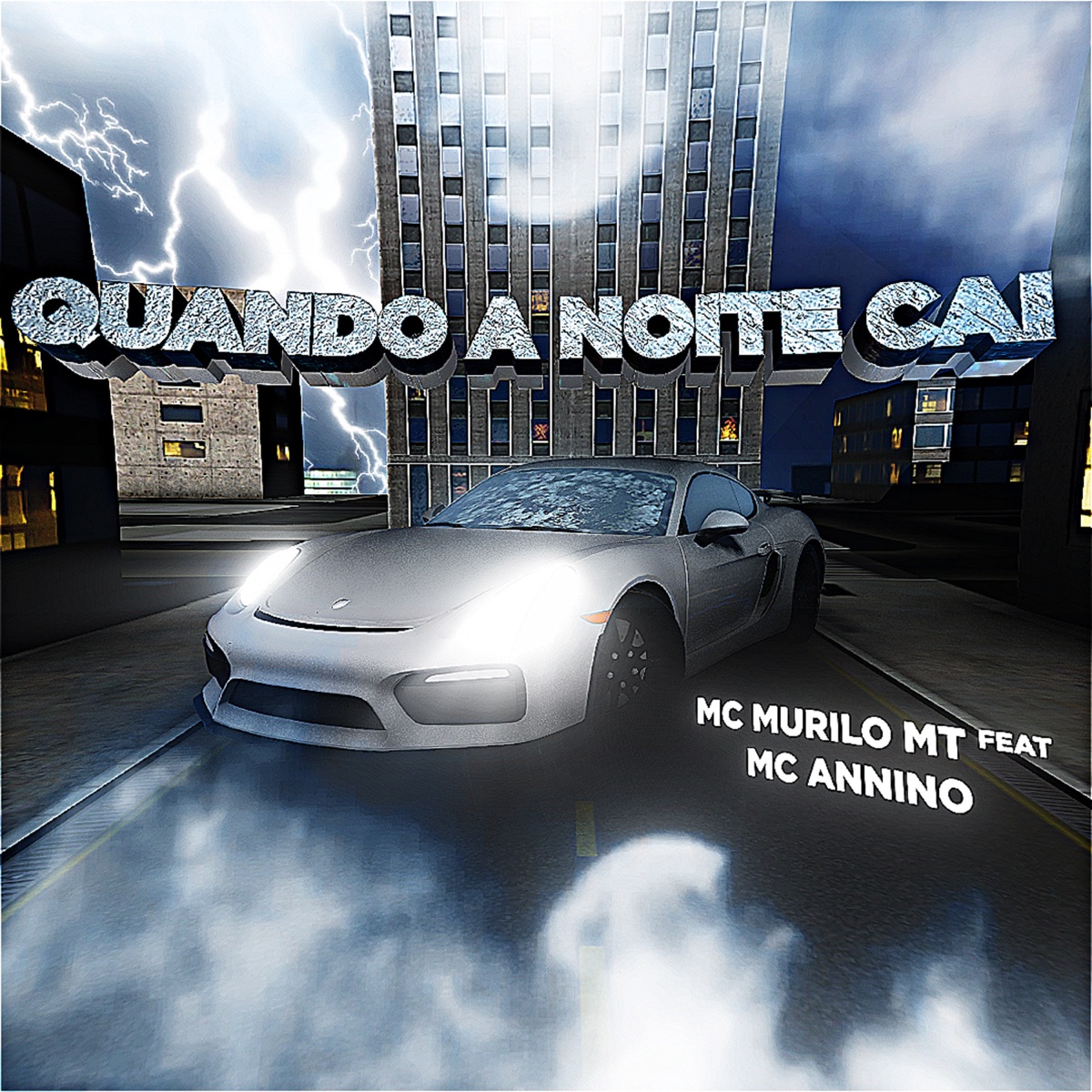 Quando a Noite Cai - Single by DJ DERUAN, MC Murilo MT, Dj Russo & MC ANNINO album cover