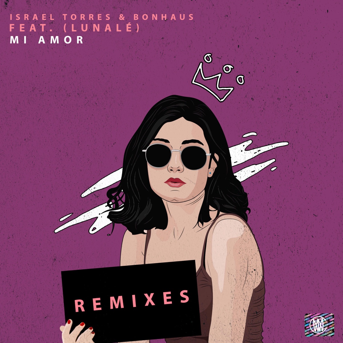 Mi Amor (feat. Lunalé) [Remixes]- EP by Israel Torres & BonHaus album cover