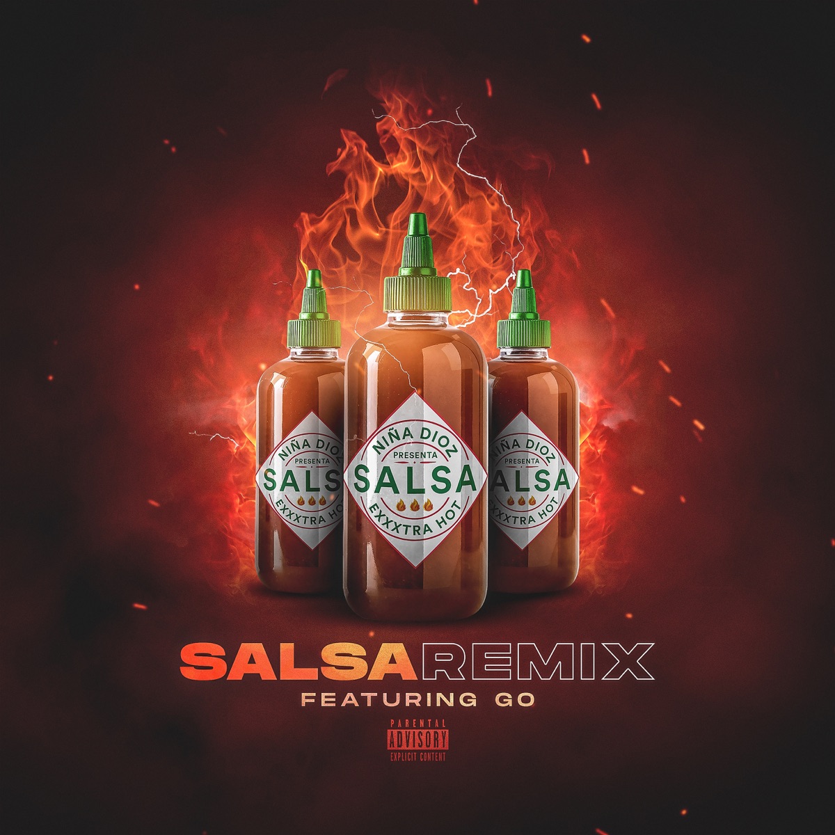 Salsa (Remix) [feat. G.O.] - Single by Niña Dioz album cover