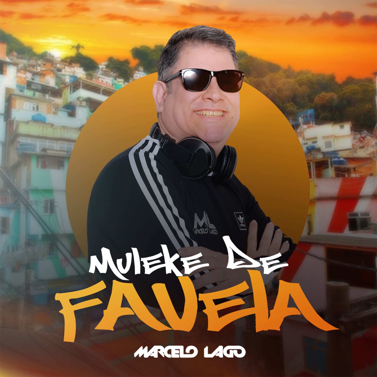 Muleke de Favela - Single by DJ Marcelo Lago album cover