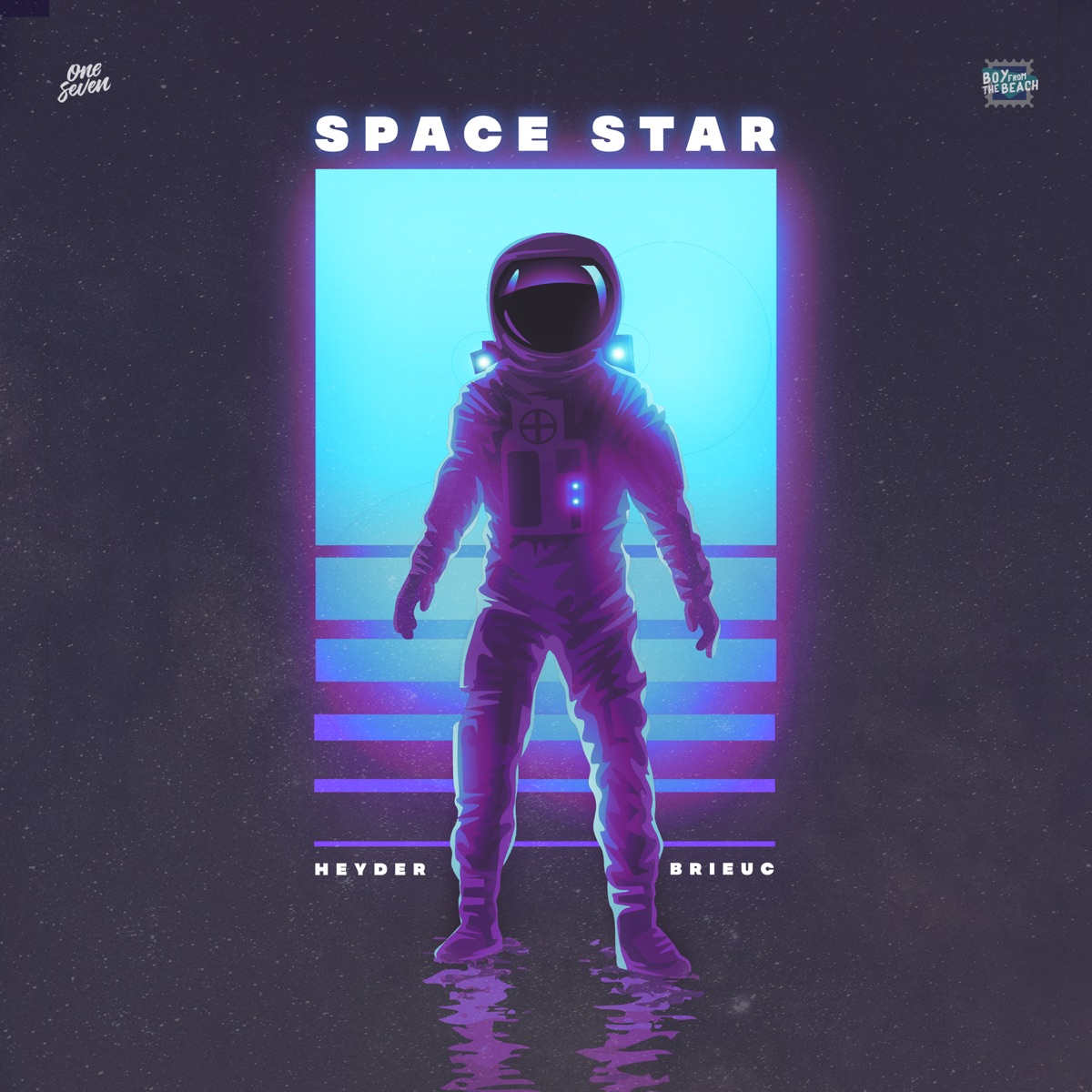 Space Star - Single by Heyder & Brieuc album cover