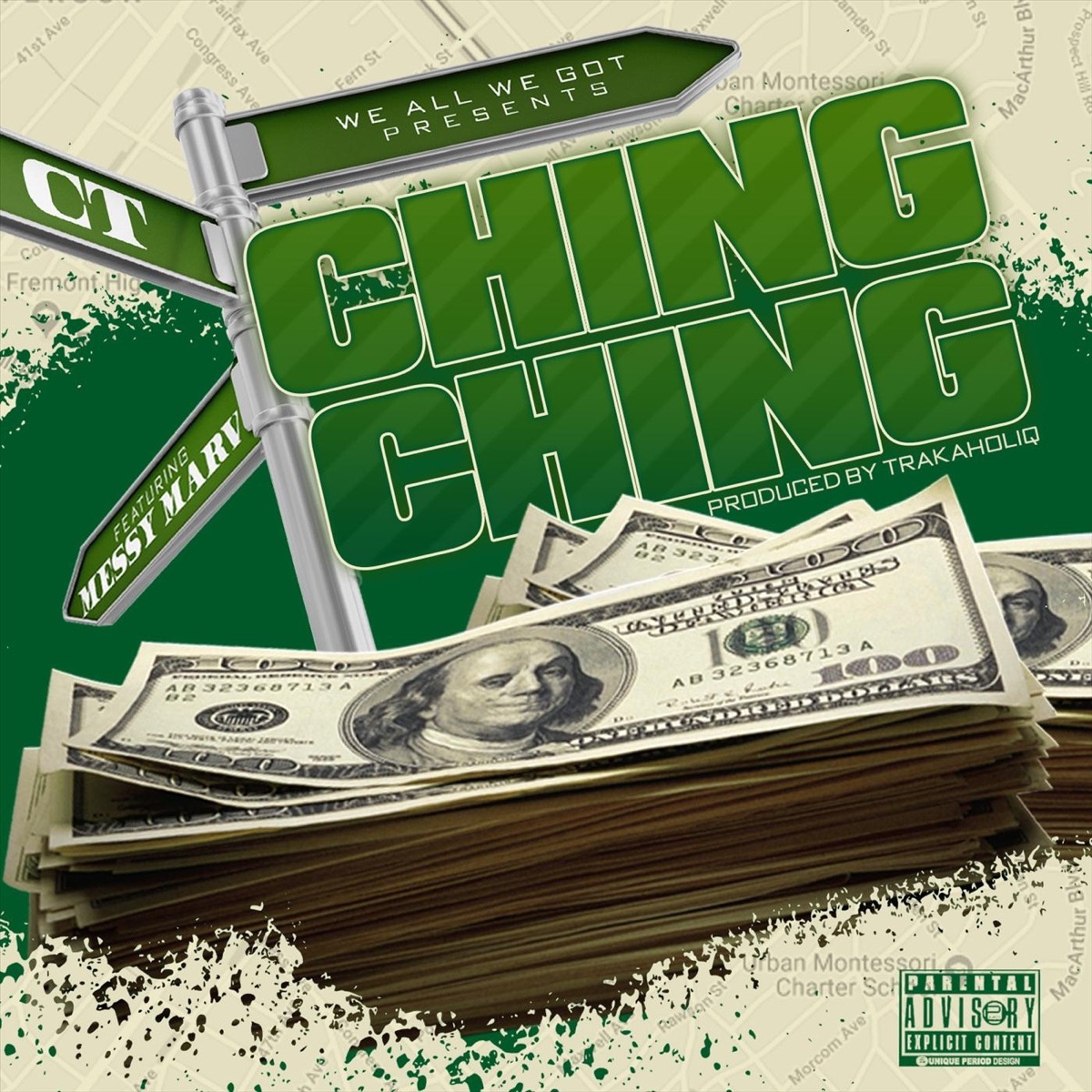 Ching Ching (feat. Messy Marv) - Single by CT album cover