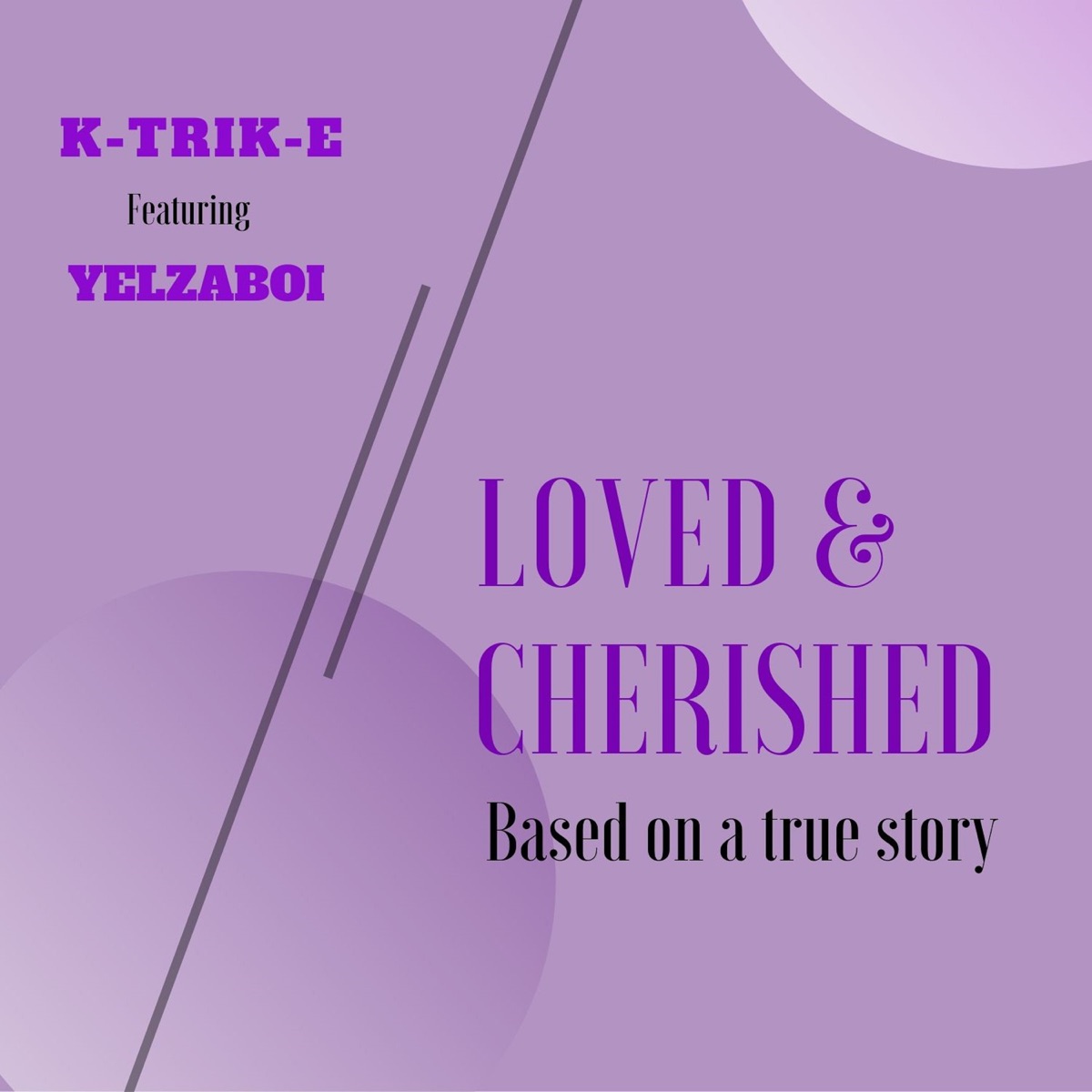 Loved & Cherished (feat. Yelzaboi) - Single by K-Trik-E album cover