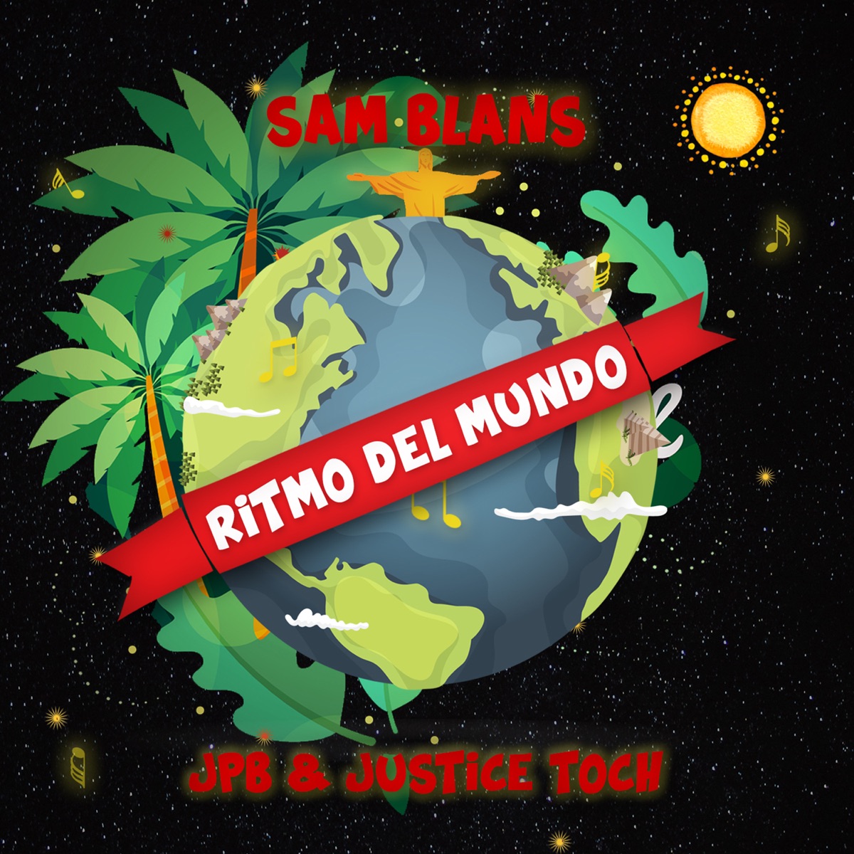 Ritmo Del Mundo - Single by Sam Blans, Jpb & Justice Toch album cover