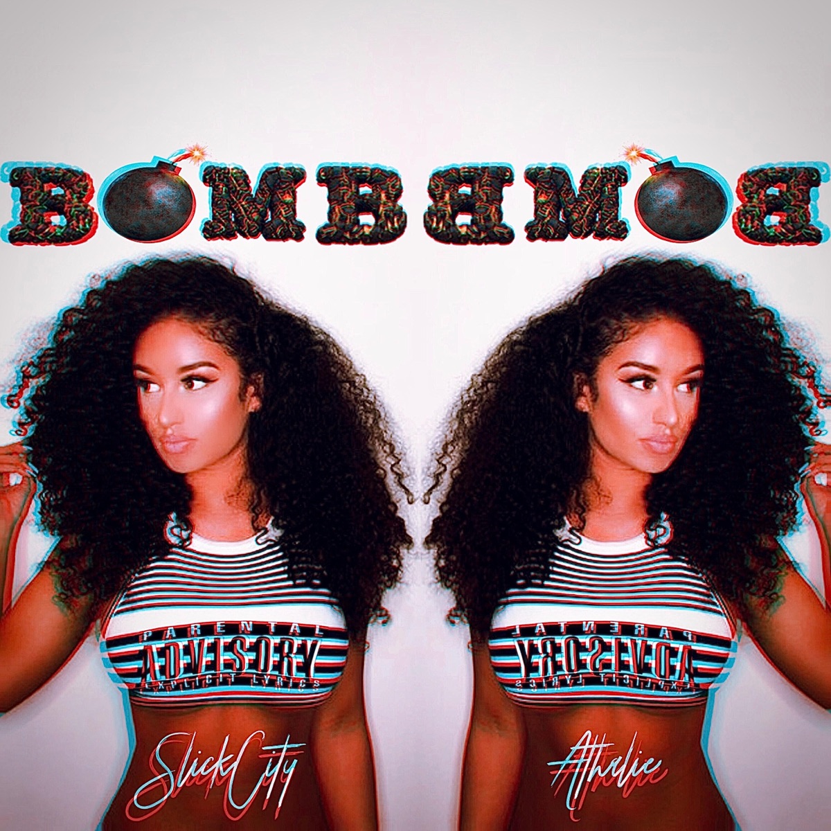 Bomb Bomb (feat. Athalie) - Single by SlickCity album cover