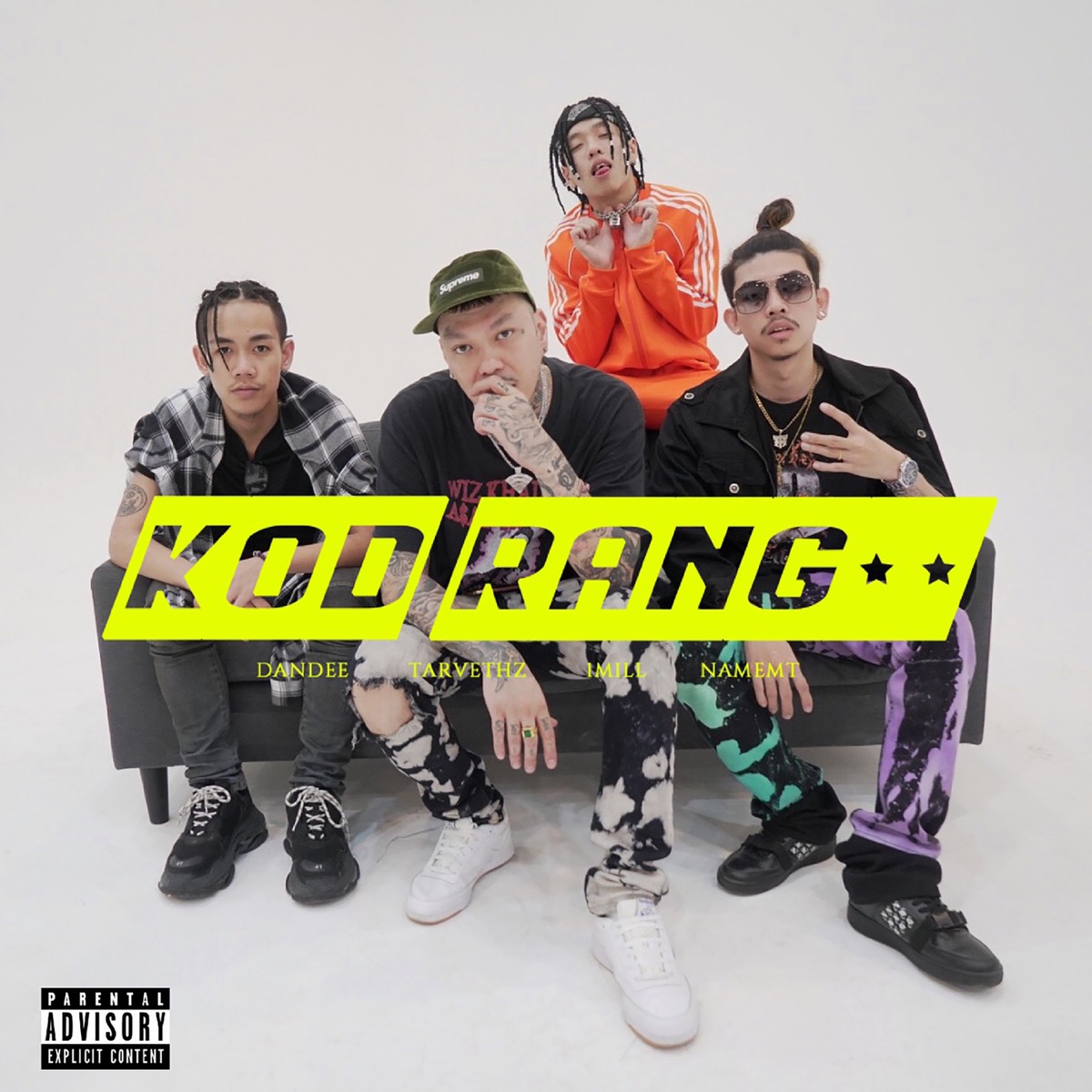 Kod Rang (feat. TARVETHZ, 1 Mill & NAMEMT) - Single by Dandee album cover