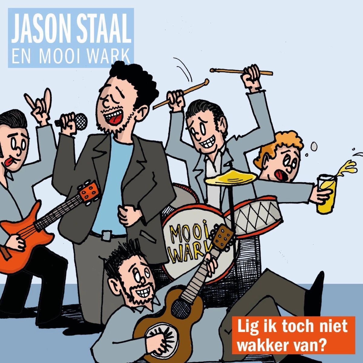 Lig Ik Toch Niet Wakker Van - Single by Jason Staal album cover