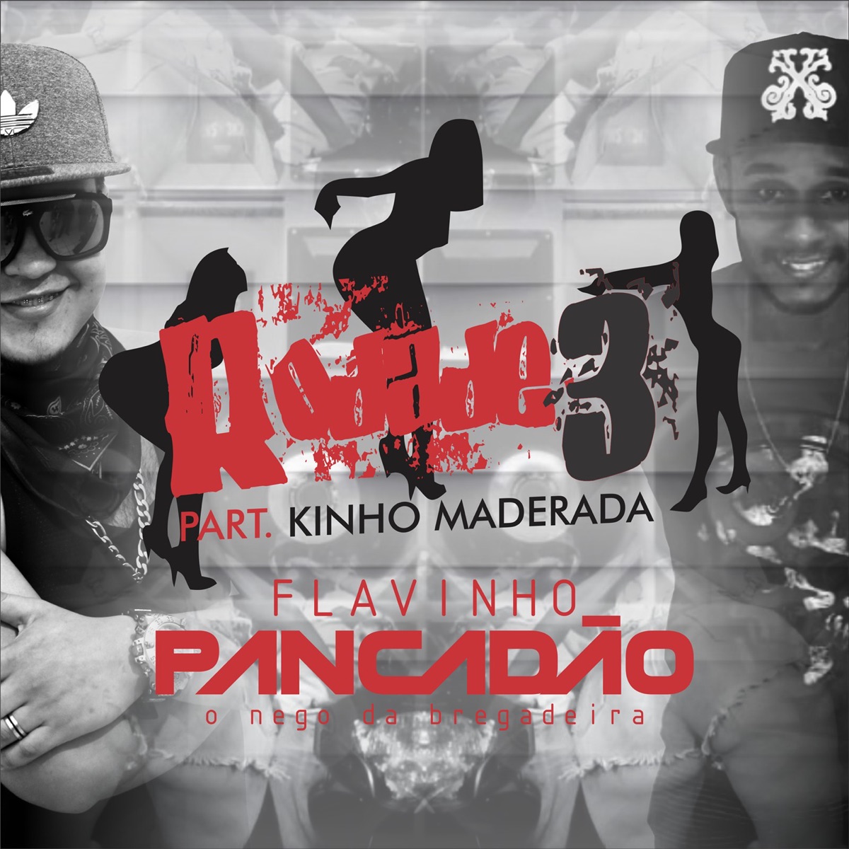 Roda de 3 (feat. Kinho Maderada) - Single by Flavinho Pancadão album cover