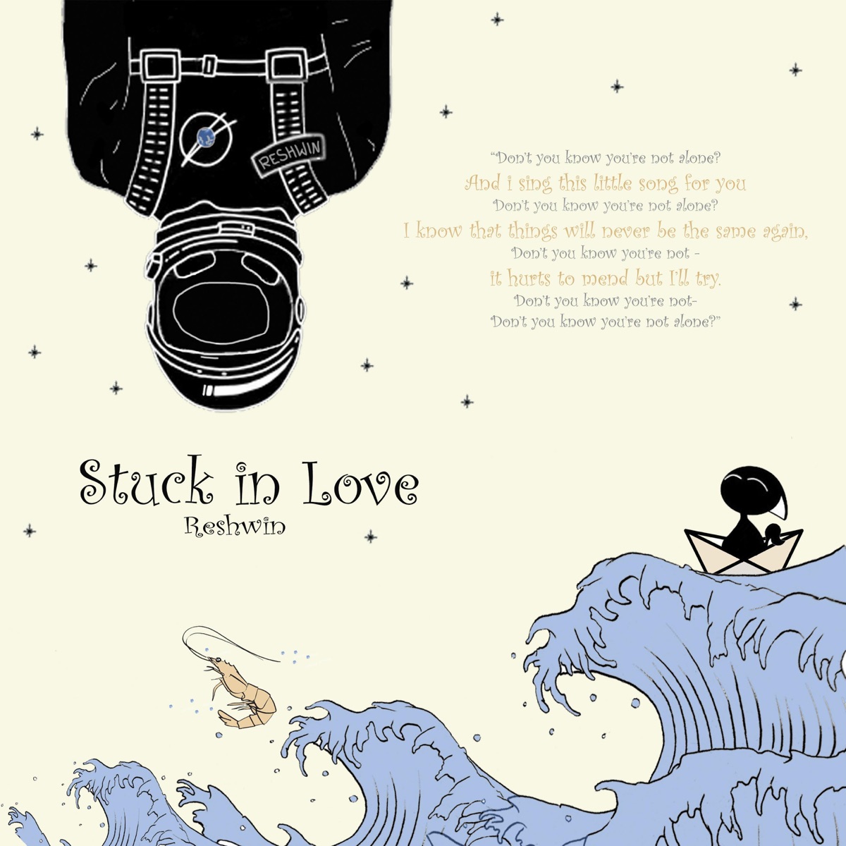 Stuck in Love - Single by Reshwin album cover