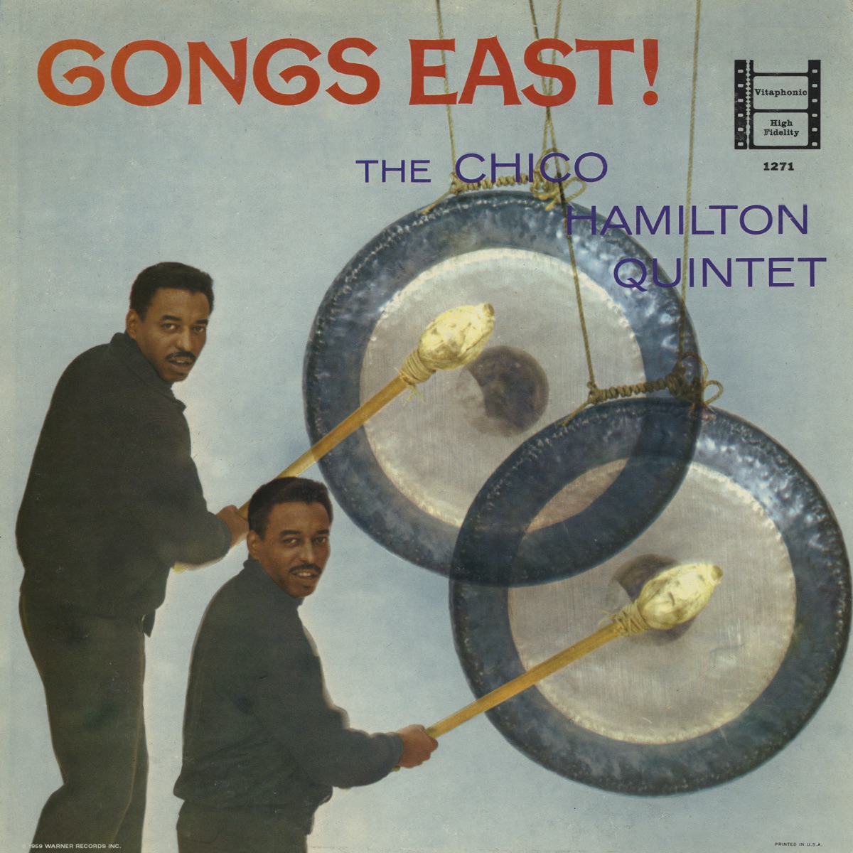 Gongs East! by Chico Hamilton Quintet album cover