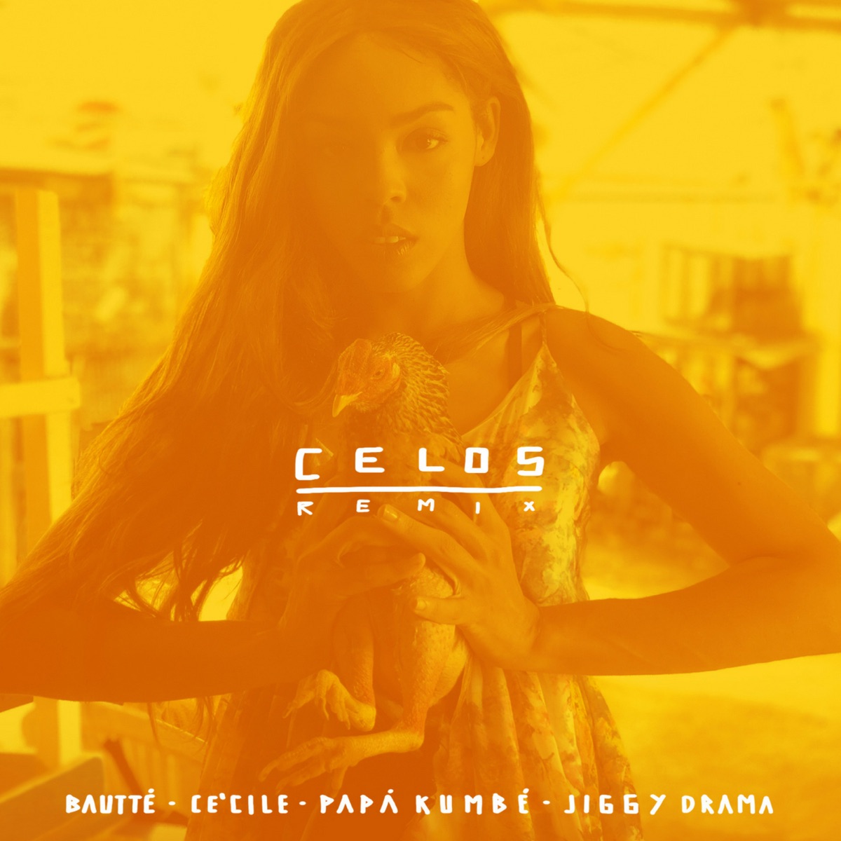 Celos (Remix) - Single [feat. Papá Kumbé] - Single by Bautte, Ce'Cile & Jiggy Drama album cover